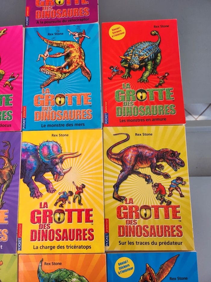 Lot de Livres Enfants La grotte des dinosaures - photo numéro 3
