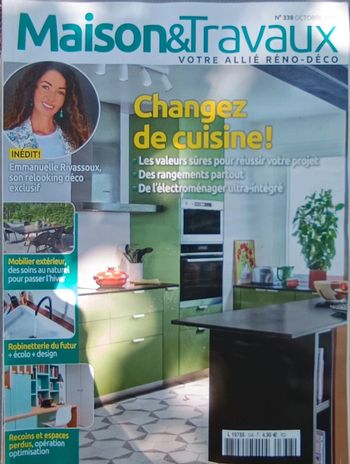 Magazine Mode et travaux n° 338 octobre 2023