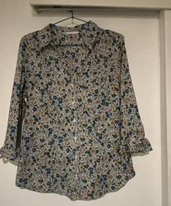 Chemise fleurie Camaïeu - T38