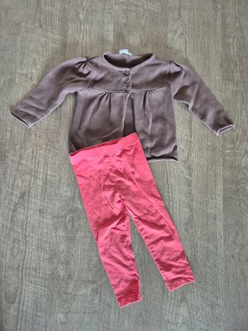 Ensemble gilet et legging 🌸