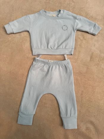 Ensemble bleu mixte • zeeman • taille naissance / 1 mois