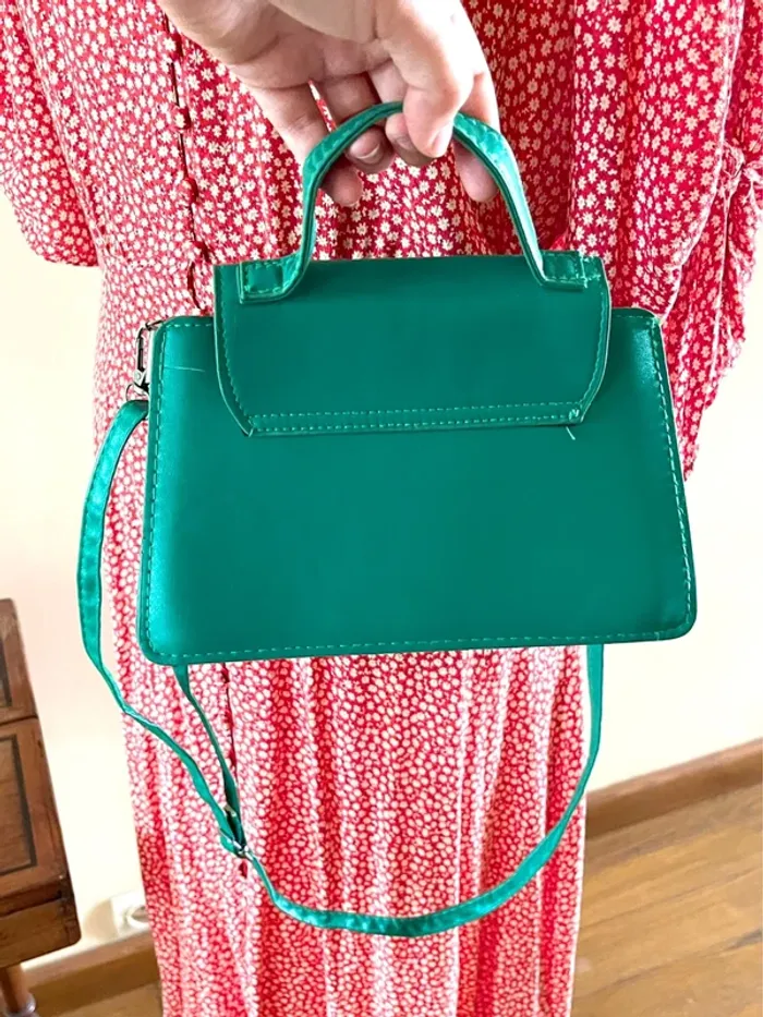 Sac à Main Trendy Vert Émeraude - Fashion & Bag - photo numéro 14