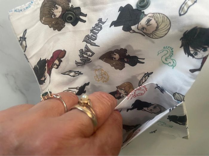Harry Potter neuve jolie pochette de sac goûter etc porte monnaie femme fille garçon - photo numéro 10