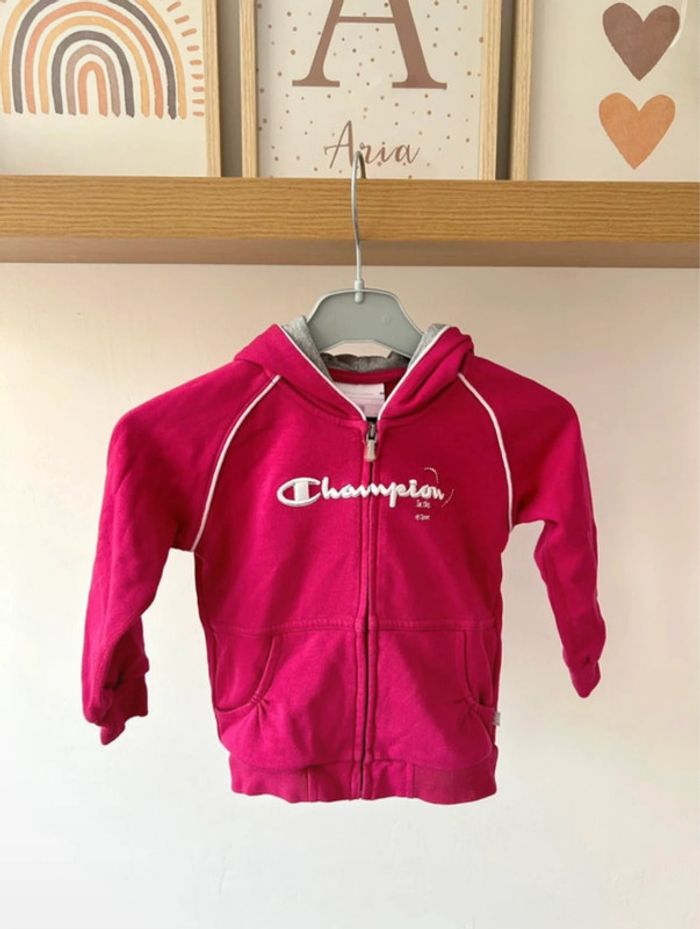 Gilet rose Champion