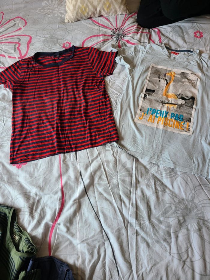 Lot tee shirt homme S - photo numéro 4