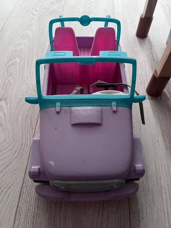 Voiture|barbie|violette