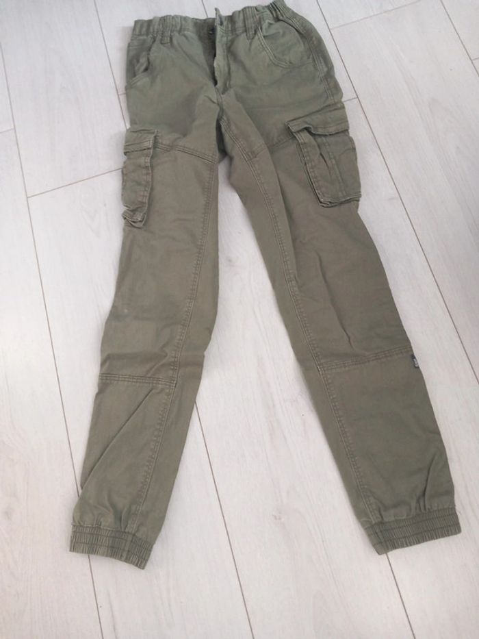 Pantalon cargo kaki 13 ans