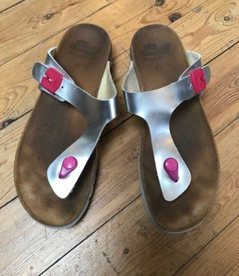 Sandales argenté 41 Scholl