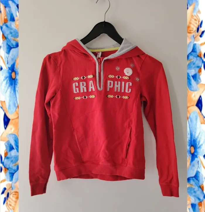 Lot de 3 sweats à capuche 10 ans - photo numéro 5