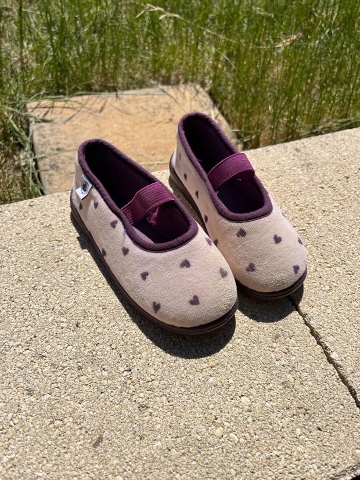 Chausson Petit Bateau taille 27 petit cœur 💜 - photo numéro 7