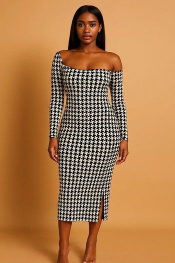 Robe à rayures