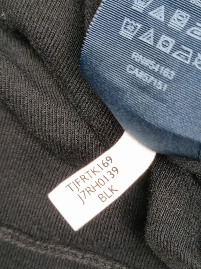 T-shirt col V Tommy Hilfiger noir – Taille XL Femme - photo numéro 11