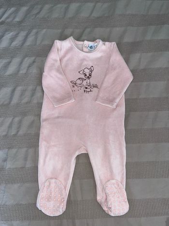 Pyjama bambi Disney 12 mois 74cm