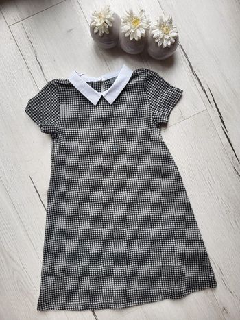 Robe lefties 5/6ans motifs pied de poule