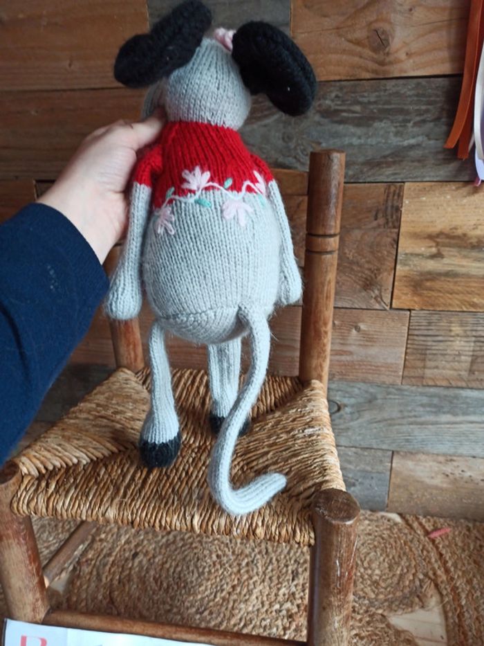 peluche souris crochet fait main tbe - photo numéro 4