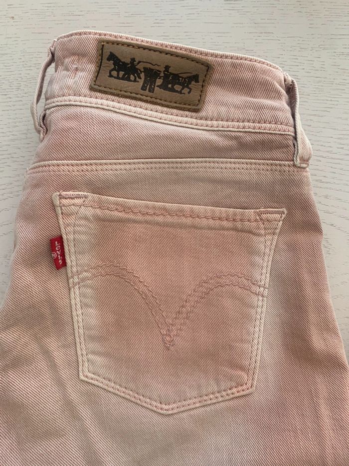 Jean Lévis 571 Slim Fit T26 W32 rose - photo numéro 2