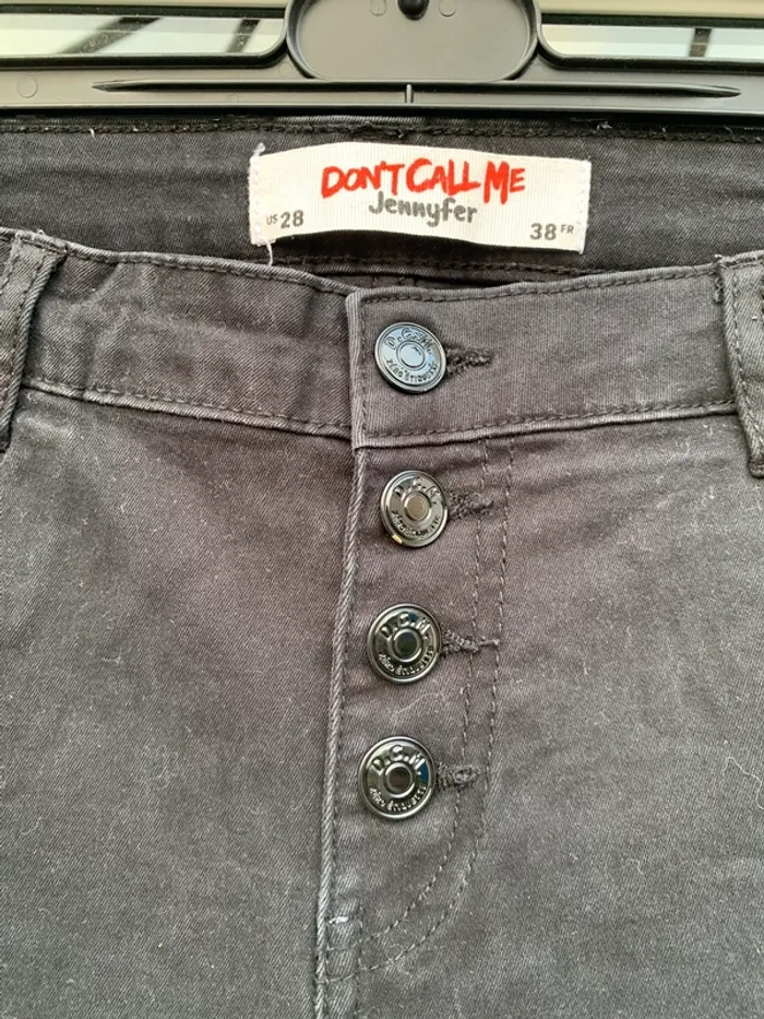 Lot de 2 jeans Skinny type cargo T.38 Jennyfer - photo numéro 8