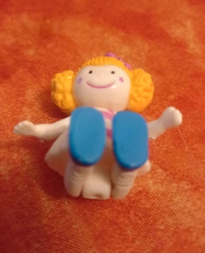 Figurine poupée vintage poupée Joly Sally articulée - photo numéro 6