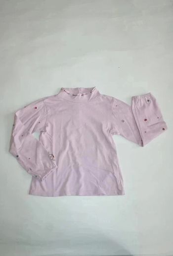 Sous pull mauve Du Pareil Au Même 6 ans