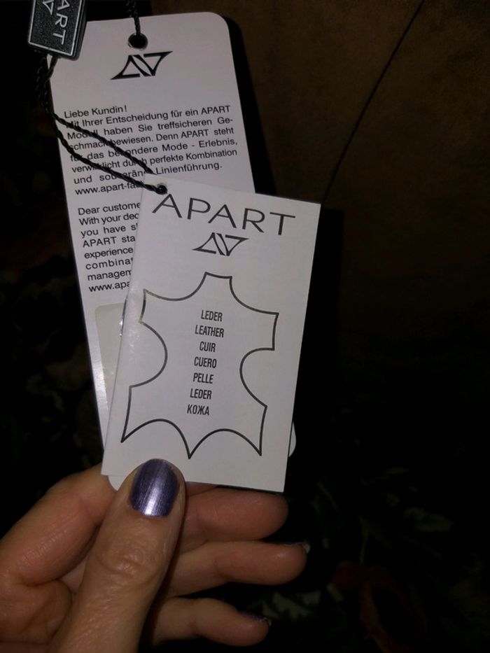 Robe cuir Apart - photo numéro 5