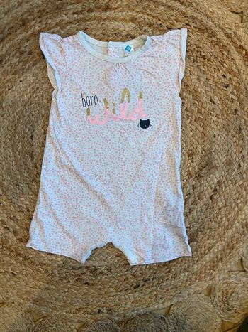 Pyjama court, short fille 18 mois TEX