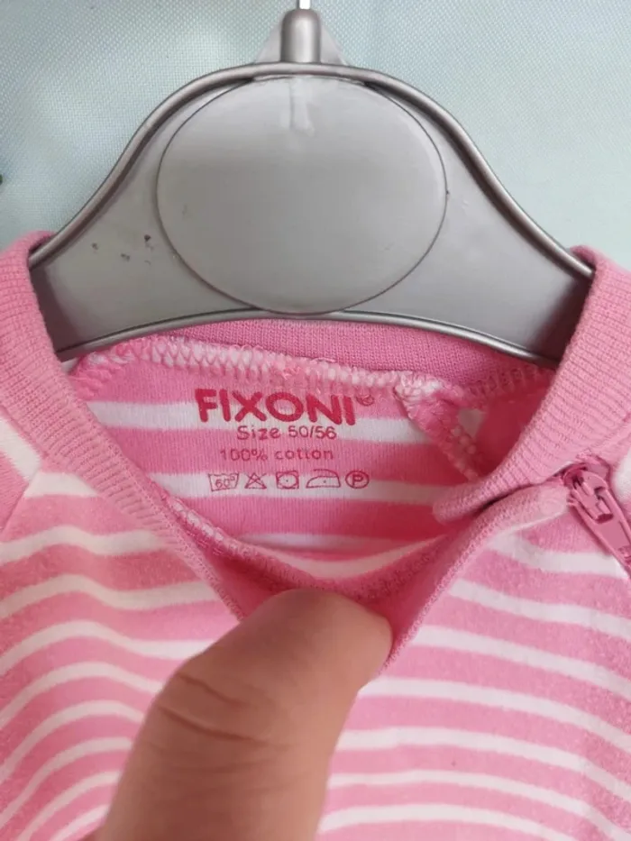 Pyjama Grenouillère Fixoni 50 / 56 (1/3mois) - photo numéro 2