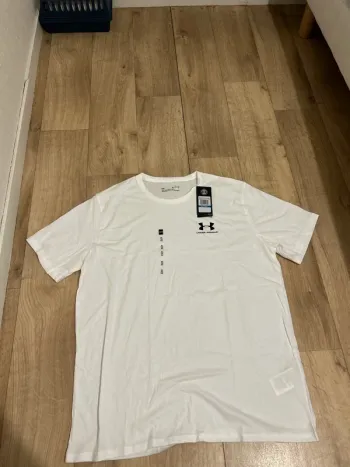 T-shirt Under Armour blanc XL