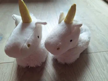 Chaussons licorne