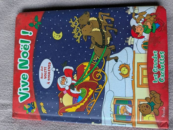 Vive Noël avec des volets à soulever