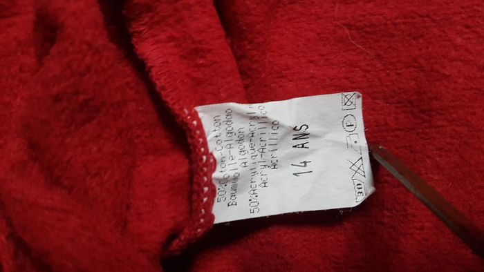 Sweat garçon 14 ans rouge Complice - photo numéro 3