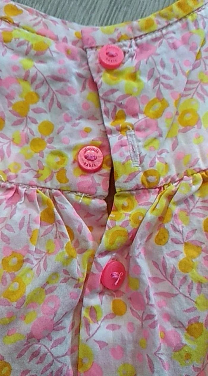 Blouse tunique Jacadi 18 mois liberty - photo numéro 4