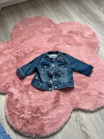 Veste jean 6 mois bébé fille