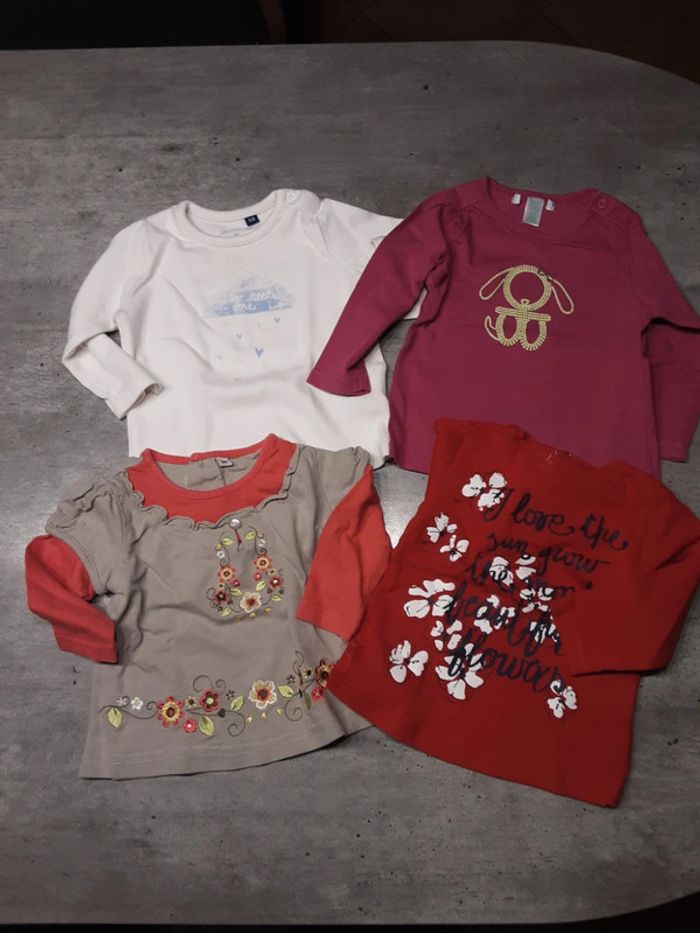 Lot 10 vêtements bb fille - photo numéro 3