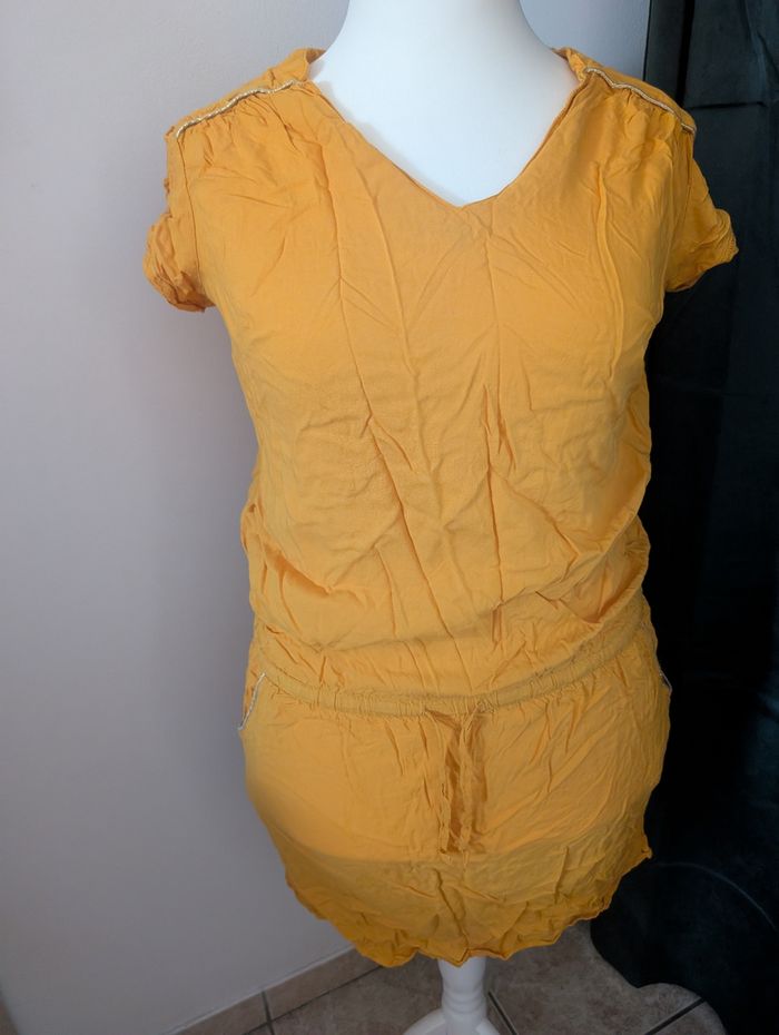 Robe jaune Kiabi