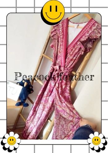 Combi pantalon rose TU