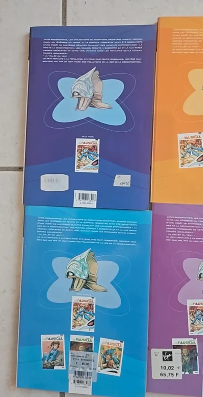 Lot manga nausicaa tome 2 a 7 - photo numéro 4