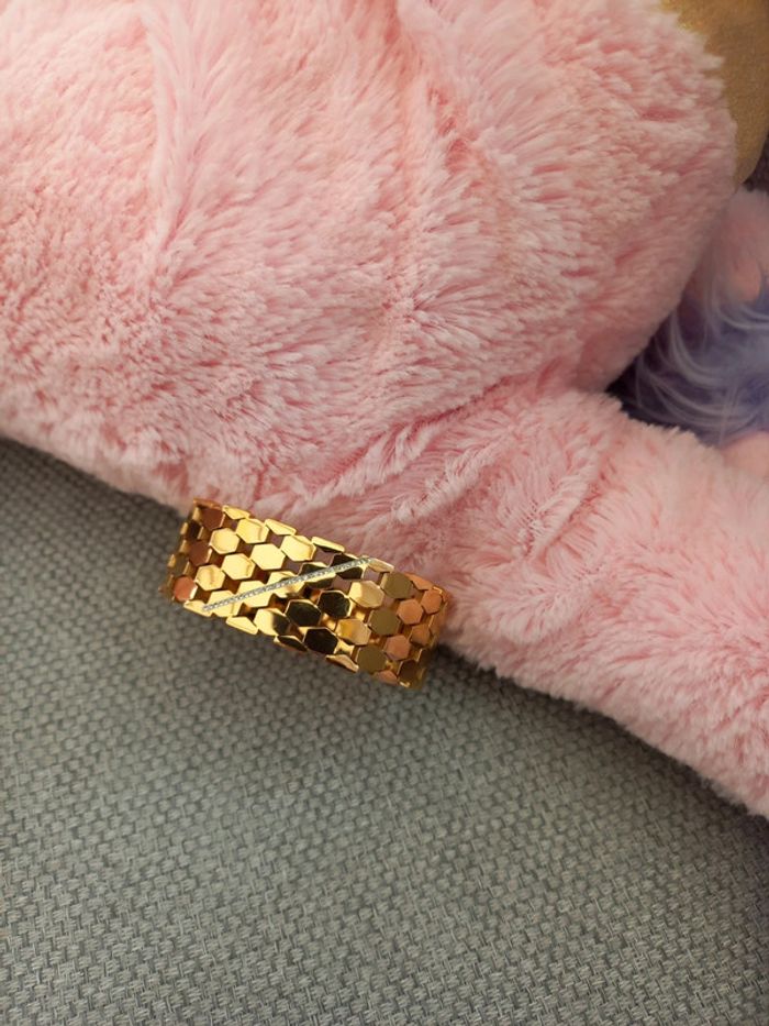 Bracelet esclave doré
