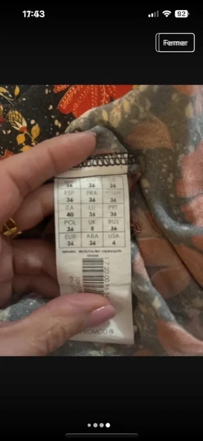 Robe PROMOD taille 36 - photo numéro 3