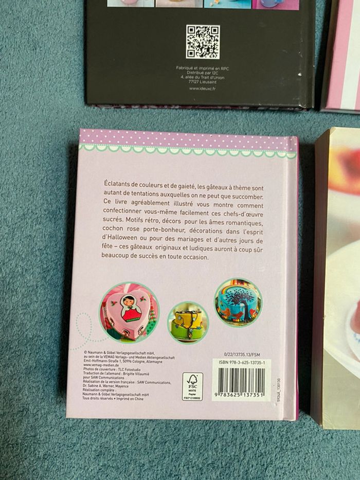 Lot de 7 livres de recettes de cuisine desserts, mini croissant , mug cakes - photo numéro 16