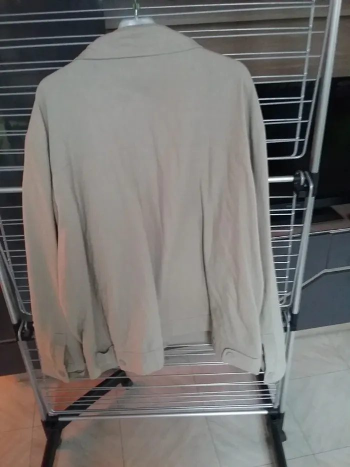 Blouson lin zippe - photo numéro 2