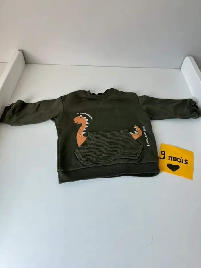 Pull garçon 9 mois