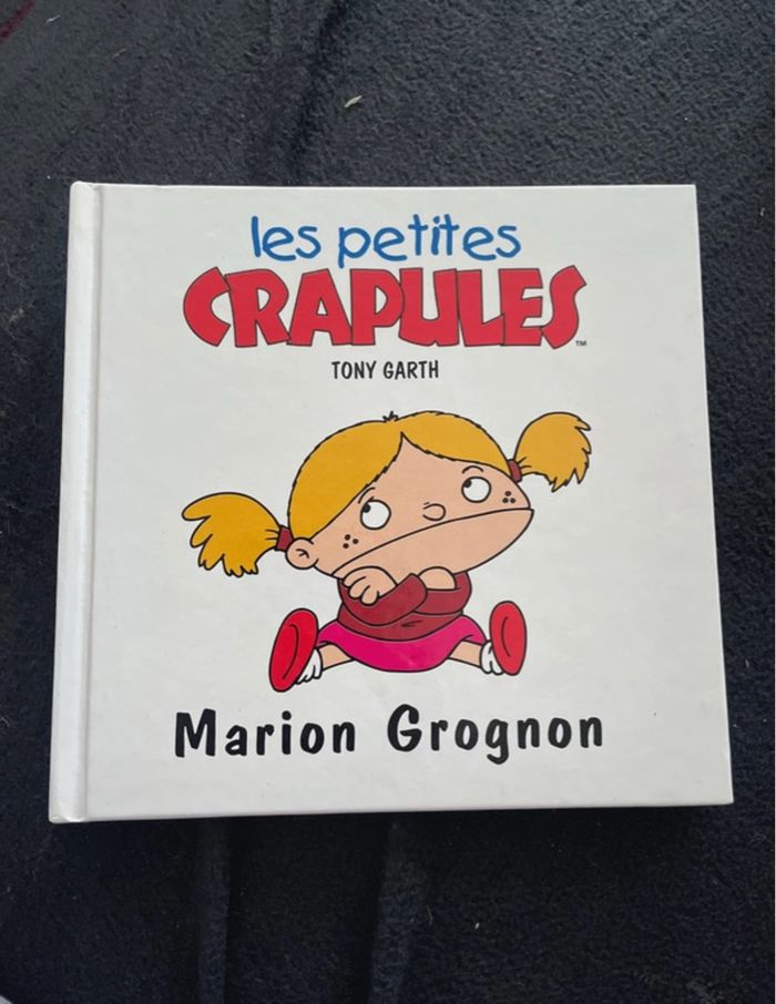 Livre + peluche crapule Marion grognon - photo numéro 4
