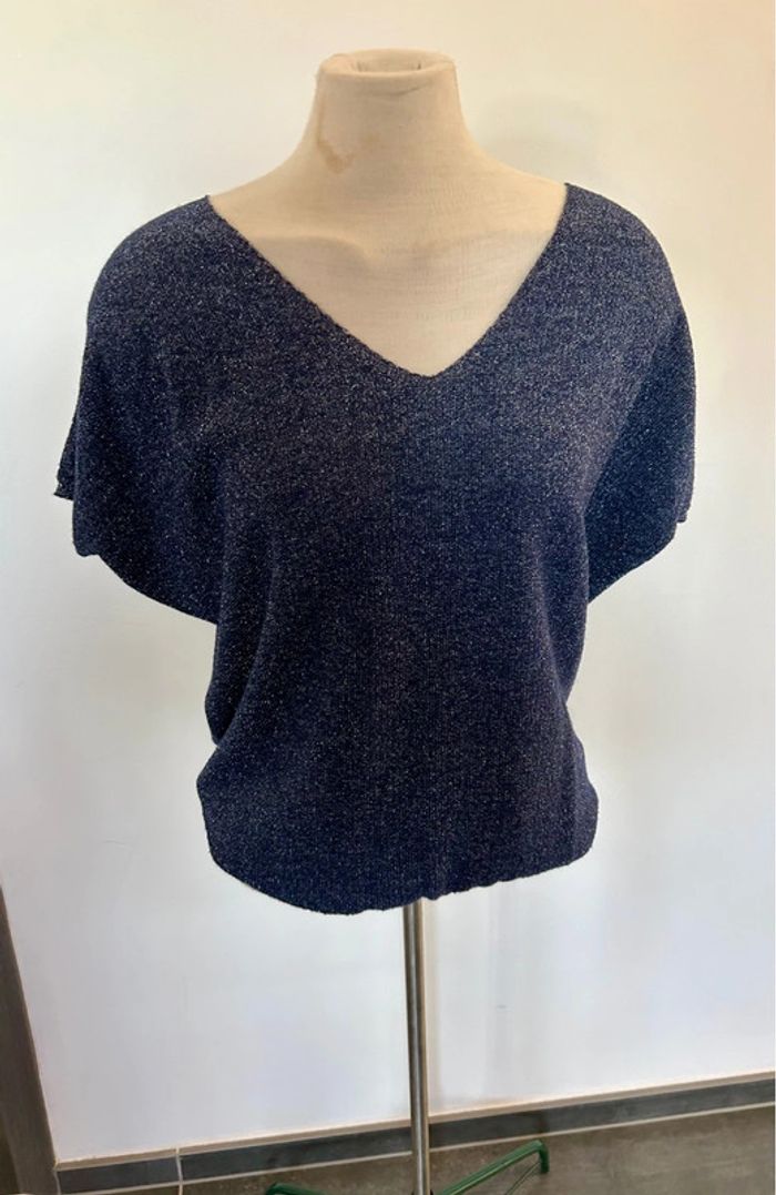 Blouse Morgan pailletée XS