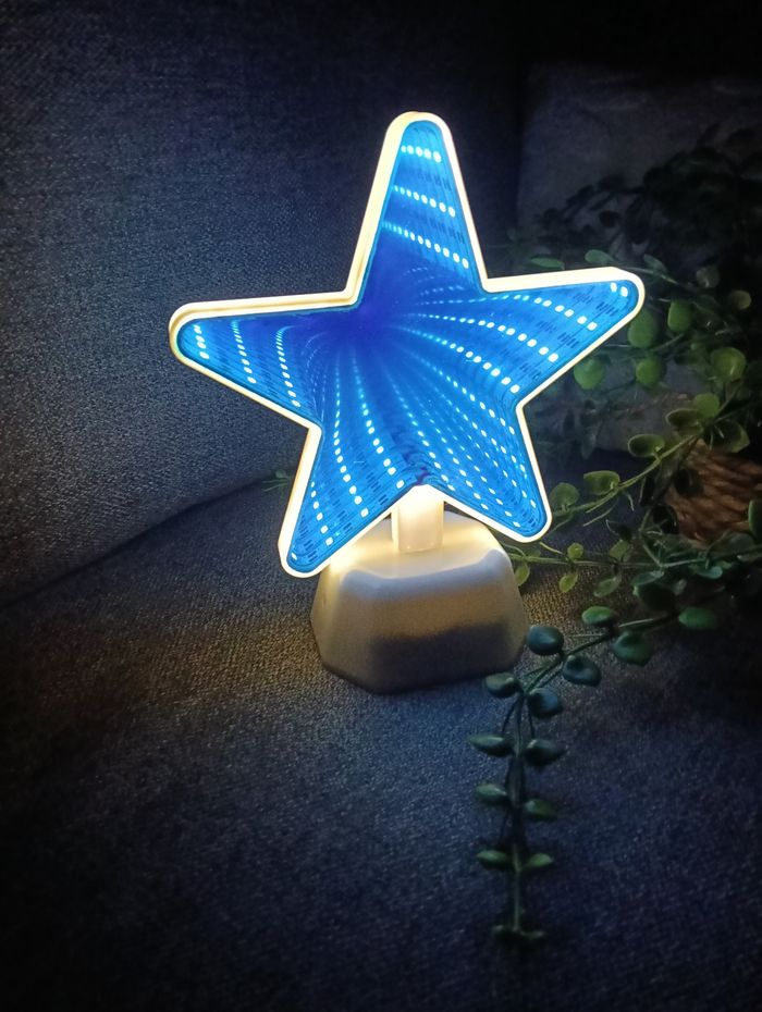 ⭐💡 Miroir en forme d’étoile avec LED !