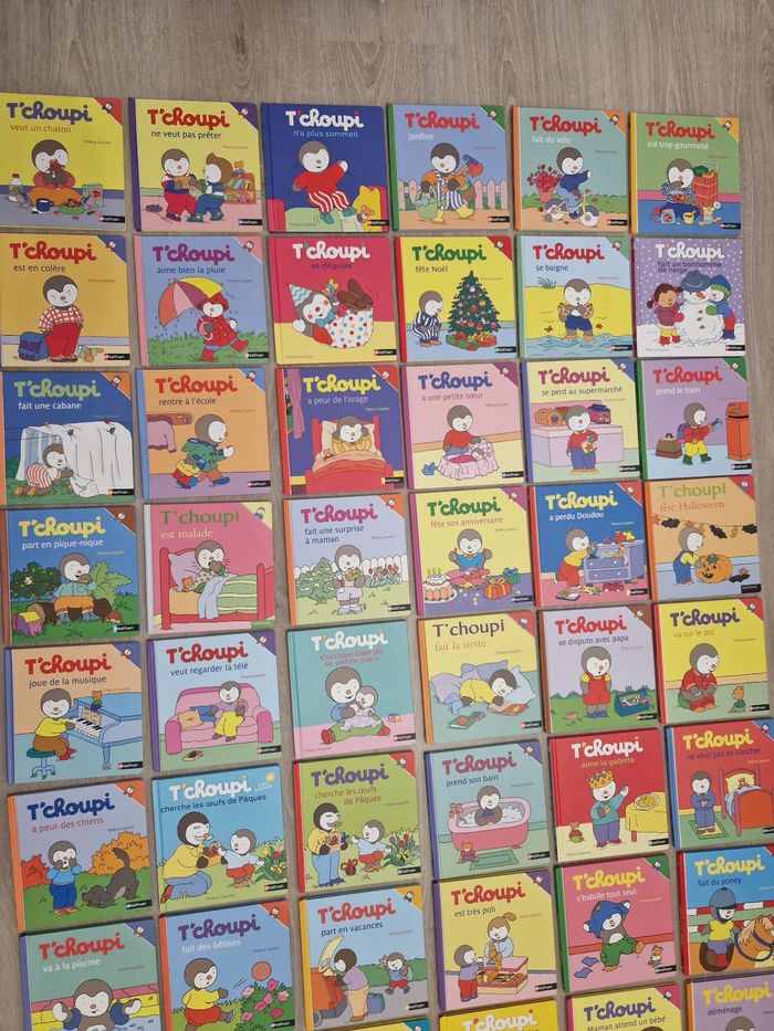 Lot 58 livres T'choupi Très bon état - photo numéro 5