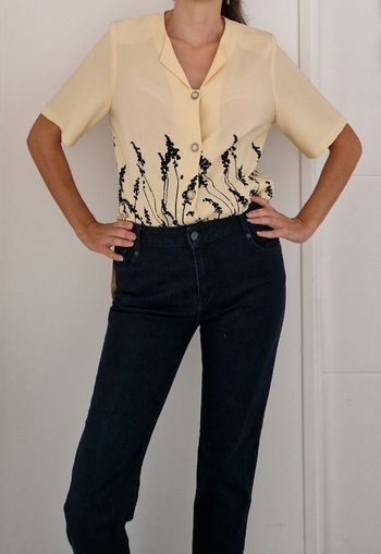 Chemisier afibel boutons bisous taille 38/40