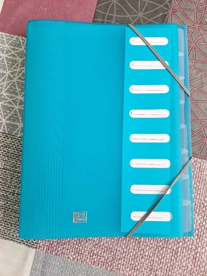 Trieur neuf bleu turquoise