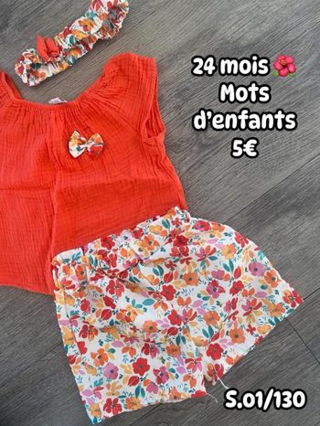 Ensemble 🌺 24 mois 🌺 Mots d’enfants