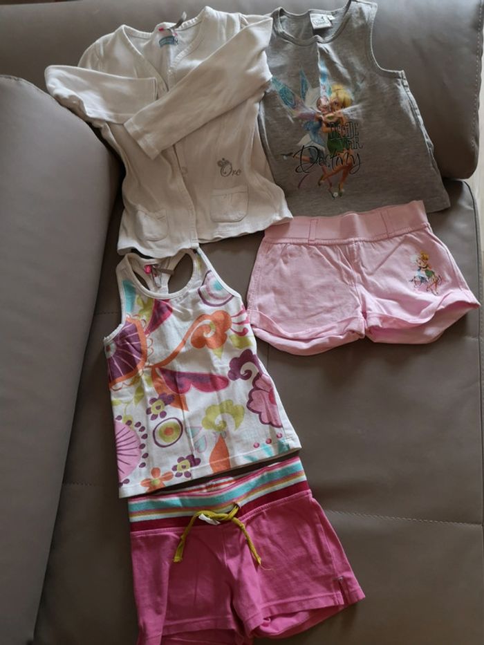 5 pièces short top été 3 ans