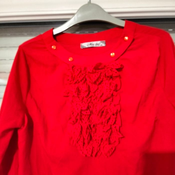 Chemise rouge taille xl neuf - photo numéro 3